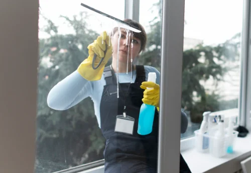 Nettoyage de vitres intérieures et extérieures à Cozzano